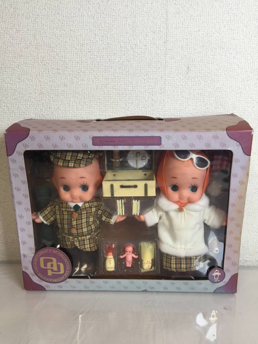 YY-464 EDWARD MARGARET&LUKE QP COLLECTION AUTUMN&WINTER LADY&GENTLEMAN 2002 キューピー コレクション 人形 非売品拍卖