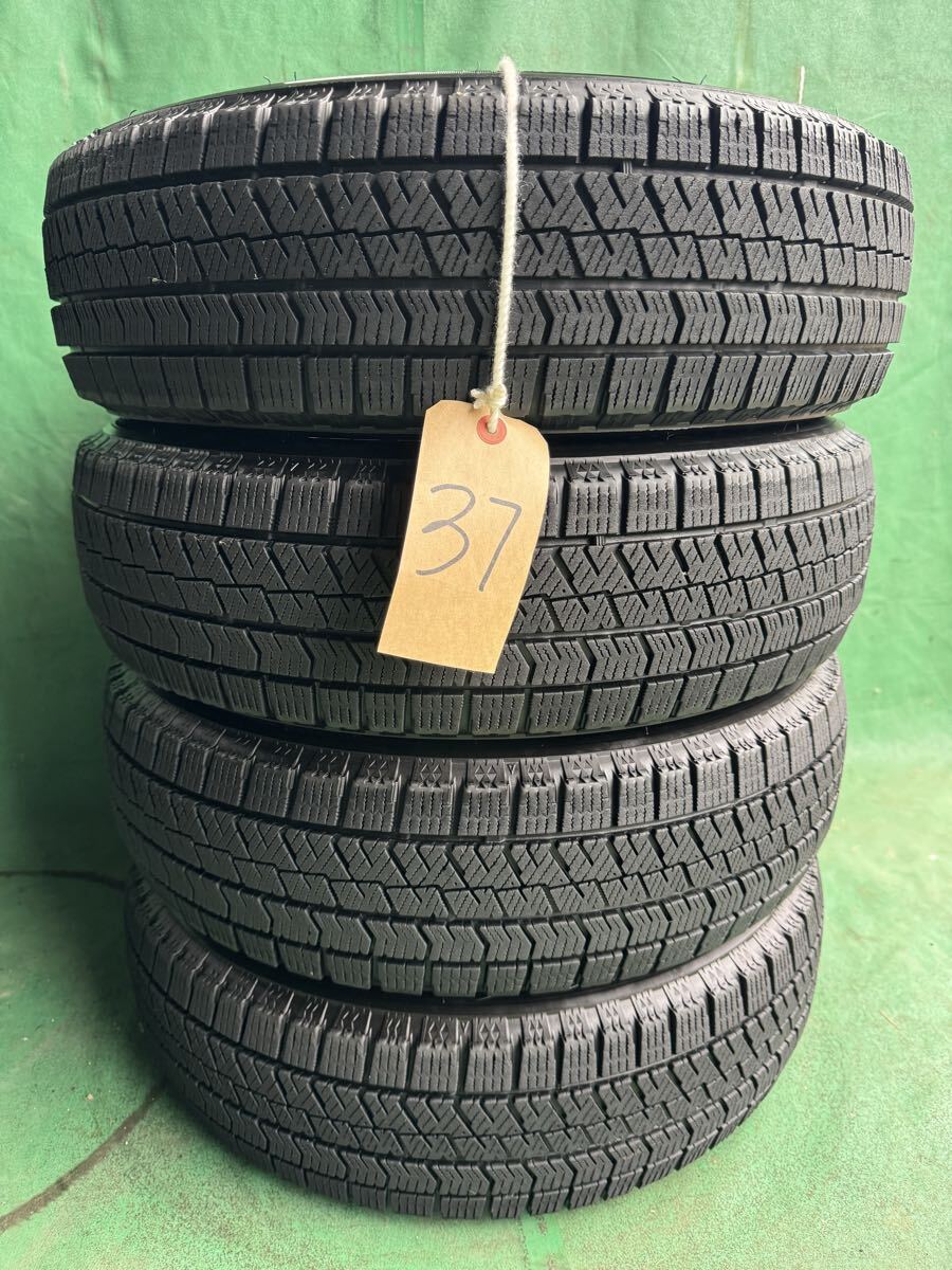 155/65r14 75Q  BRIDGESTONE BLIZZAK VRX2 バリ山4本セット 中古スタッドレスタイヤ 送料無料 新潟発拍卖