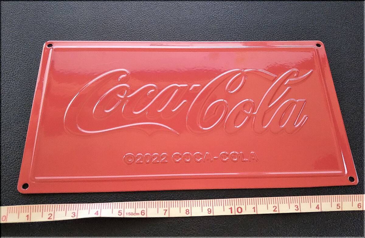 新品★コカ・コーラ★アイアンプレート★16×9cm拍卖