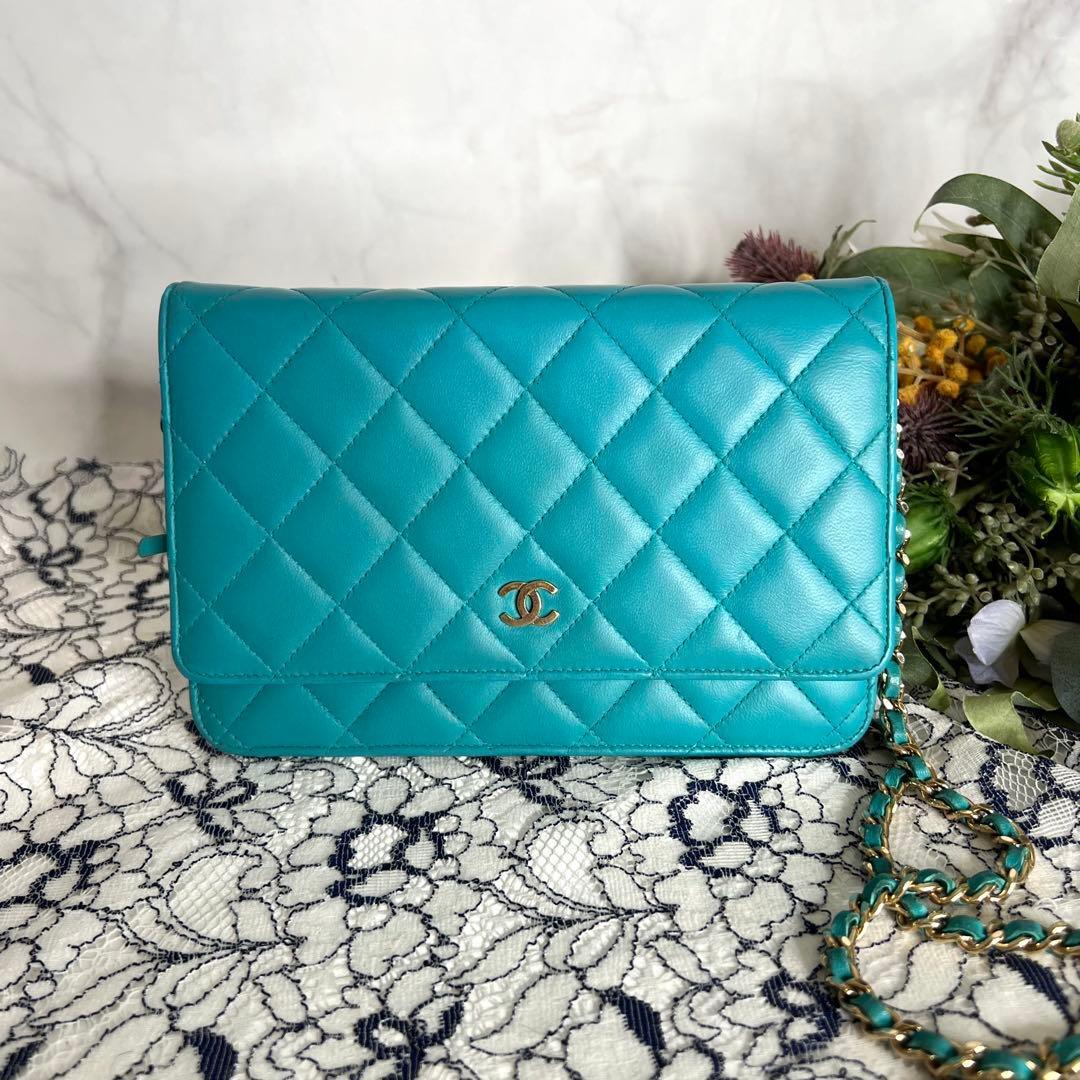 CHANEL シャネル【美品】チェーンウォレット ショルダーバッグ拍卖