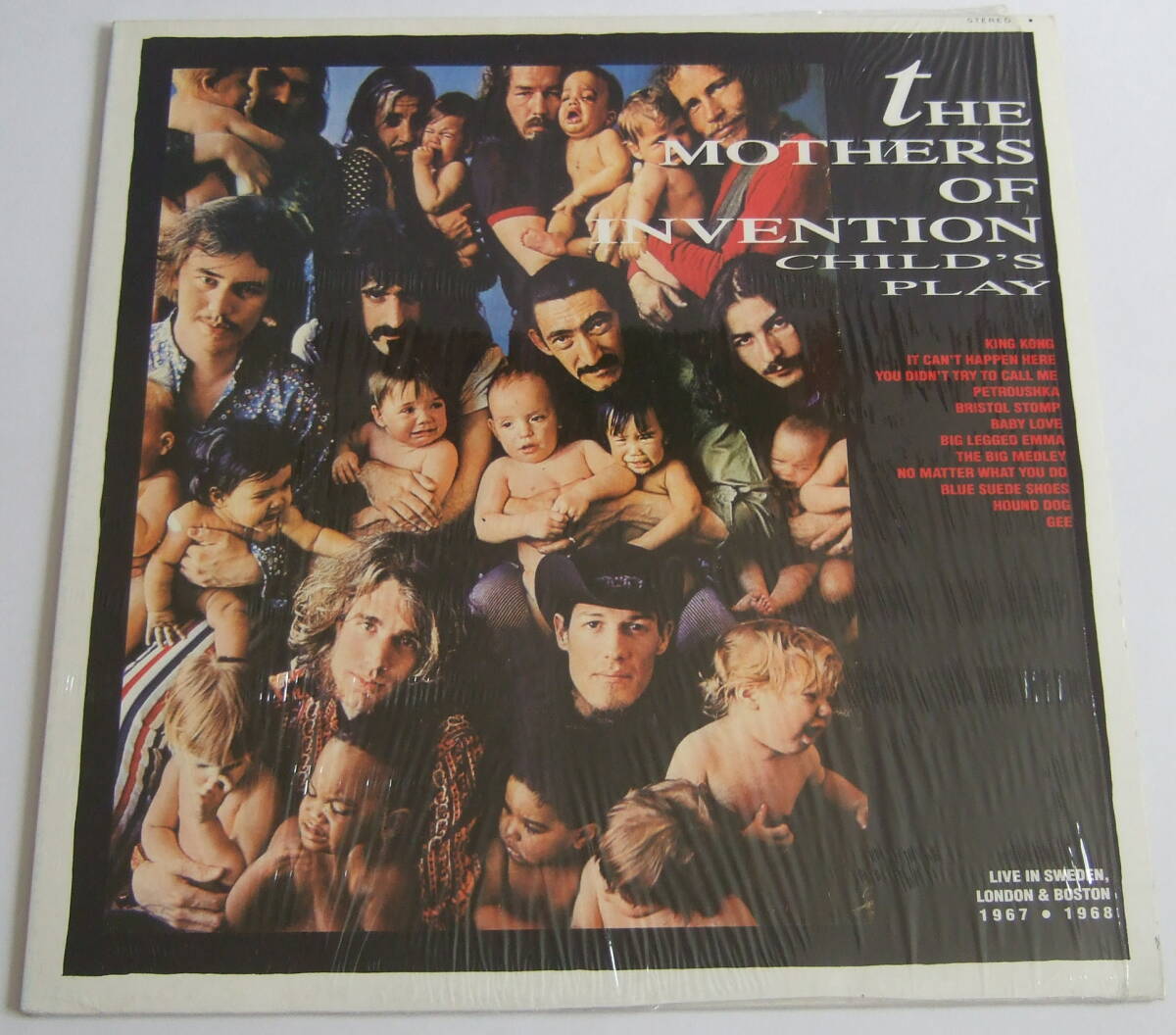 THE MOTHERS OF INVENTION Child’s Play Live in Sweden, London & Boson - 1967/68 RFT LP 013 フランク・ザッパ FRANK ZAPPA拍卖