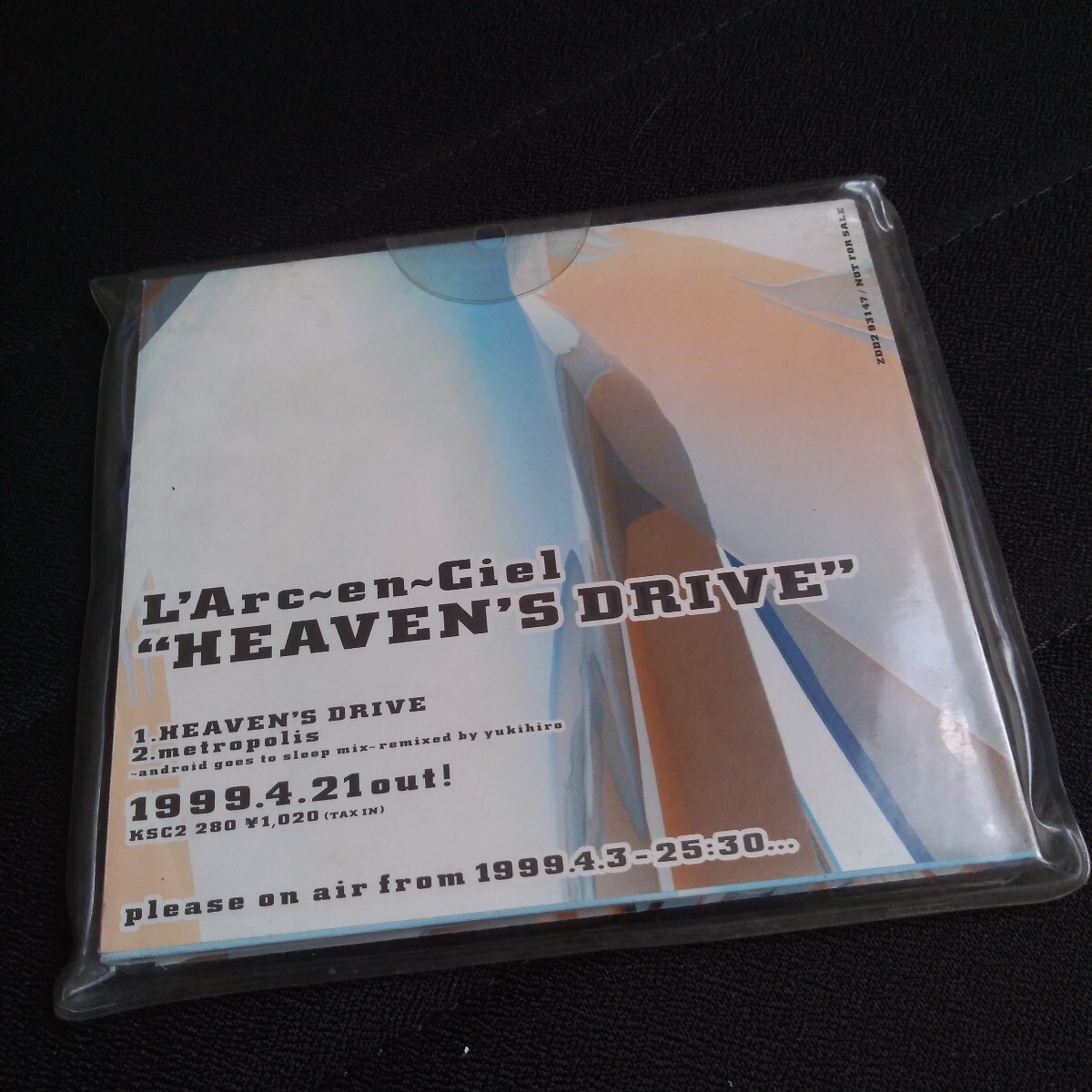 L'Arc~en~Ciel HEAVEN'S DRIVE CD レア 貴重 入手困難 プロモ盤 非売品 ラルク hyde tetsuya ken yukihiro NOT FOR SALE プロモーション拍卖