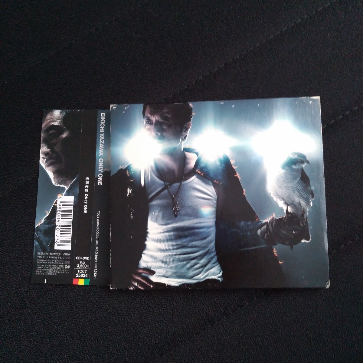 ONLY ONE(初回生産限定盤)(DVD付)/矢沢永吉 キャロル アルバム 初回 限定盤 帯付き拍卖