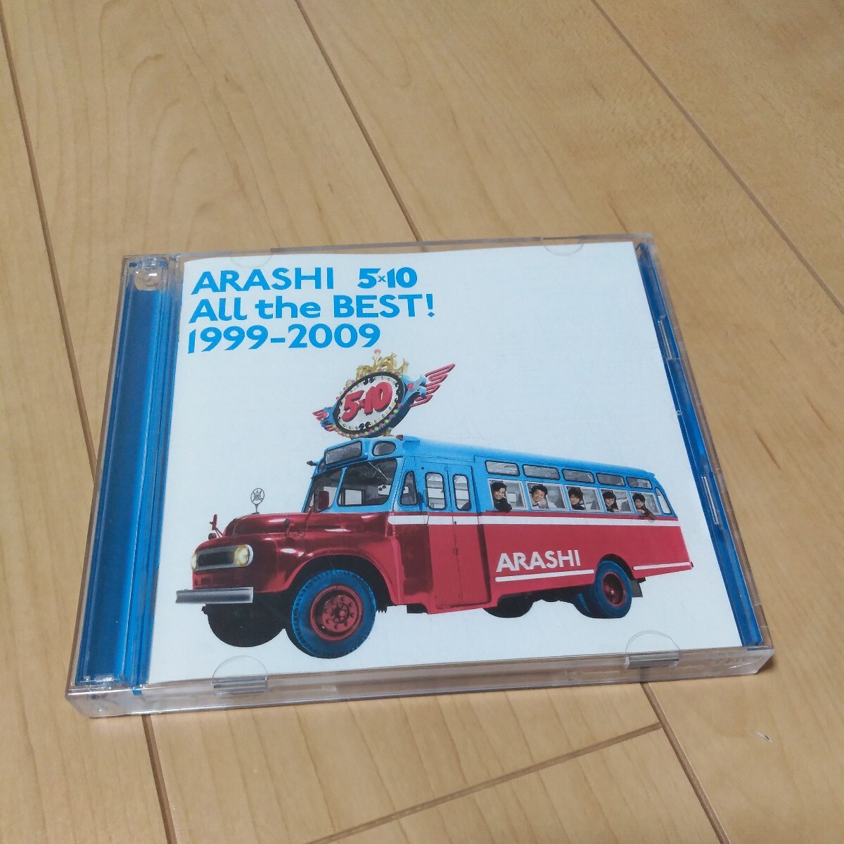 ARASHI 5×10 All the BEST! 1999-2009 通常盤【2CD】/嵐 オールザベスト 相葉雅紀 大野智 櫻井翔 二宮和也 松本潤 ベストアルバム 拍卖