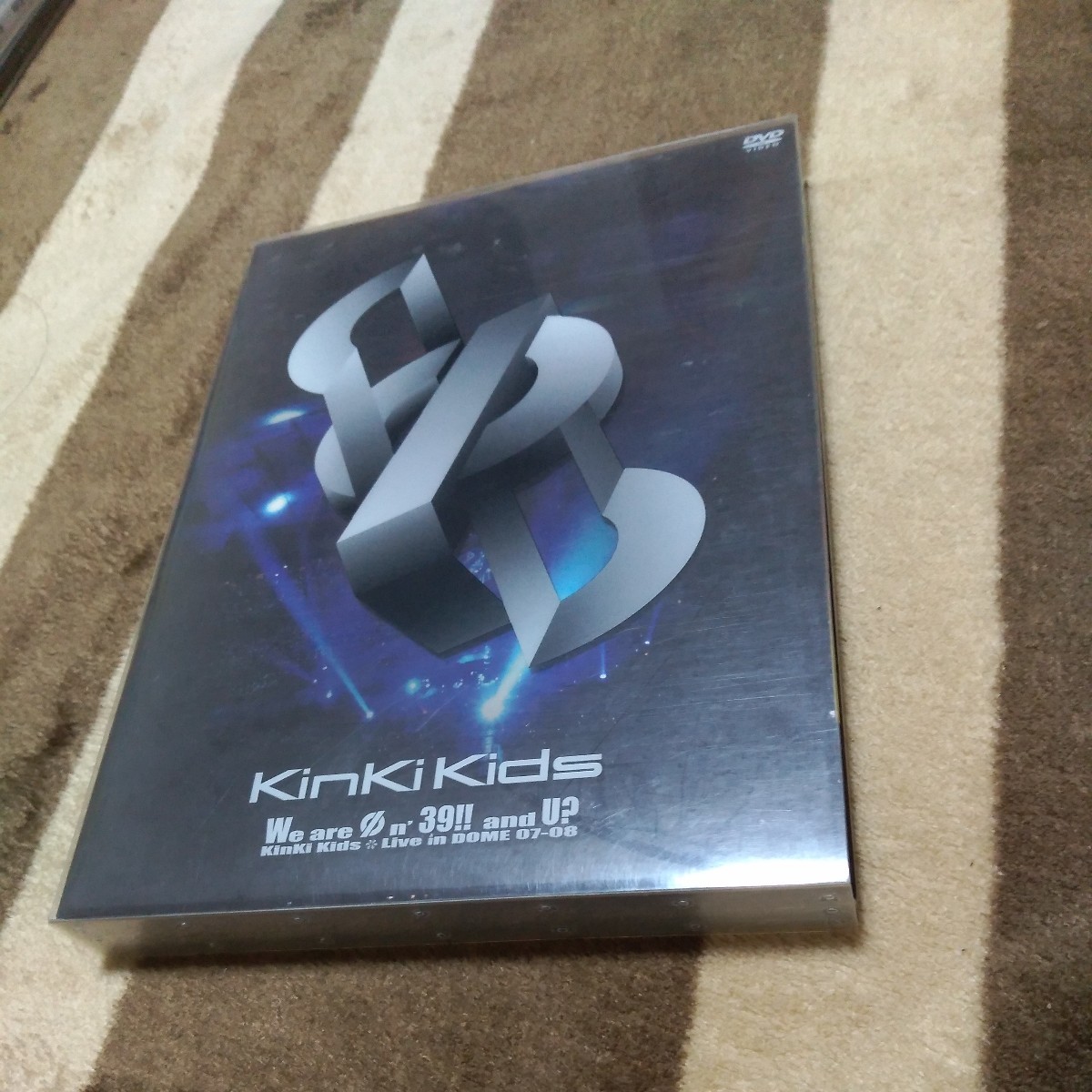KinKi Kids DVD We are Φn' 39!! and U? Live in DOME 07-08 初回限定仕様 堂本剛 堂本光一 初回限定盤 ライブ コンサート DOMOTO拍卖