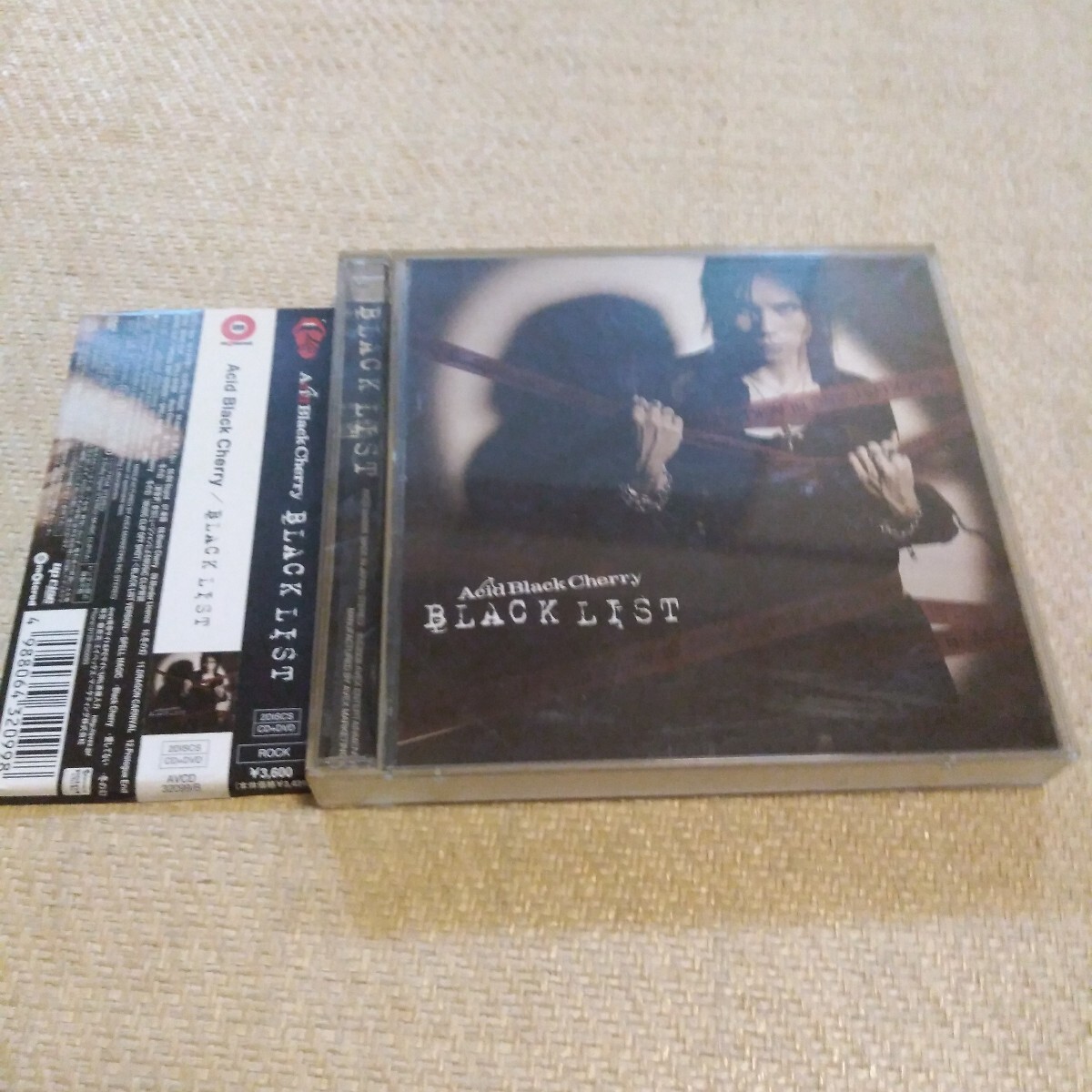Acid Black Cherry CD BLACK LIST(DVD付A) CD+DVD 帯付き ABC yasu Janne Da Arc拍卖