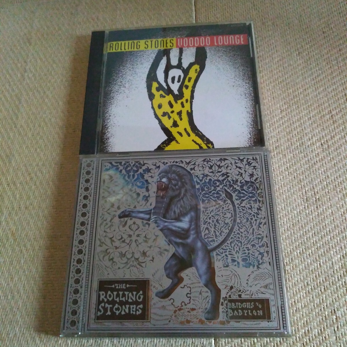 ROLLING STONES ローリングストーンズ VOODOO LOUNGE BRIDGES TO BABYLON アルバム CD セット 2枚 国内盤拍卖