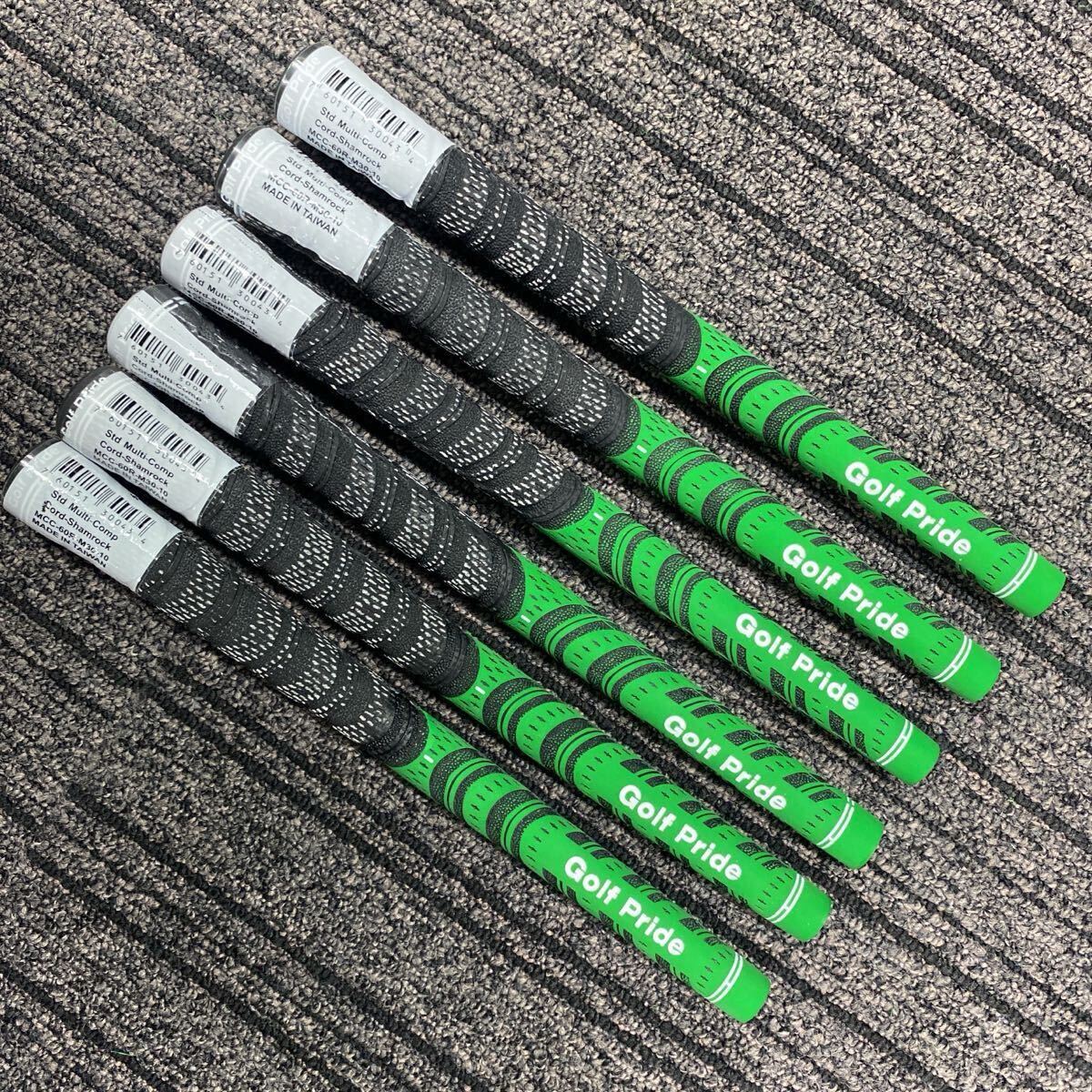 ゴルフプライド マルチ コンパウンドMCC-60R バックライン無し グリーン6本セット 拍卖