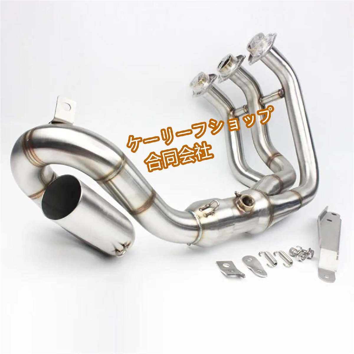 【ケーリーフショップ】対応オートバイ FZ09/MT09/XSR900 (2013-2021) 専用 フルシステム排気管 - ステンレススチール製 高性能マフラー拍卖