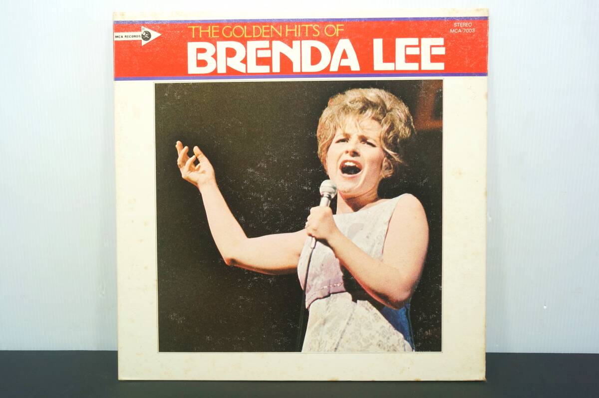 ビンテージレア? 昭和?平成初期?洋楽LPレコード「THE GOLDEN HITS OF BRENDA LEE わが心のサンフランシスコ」動未確認 傷汚有 ジャンク拍卖