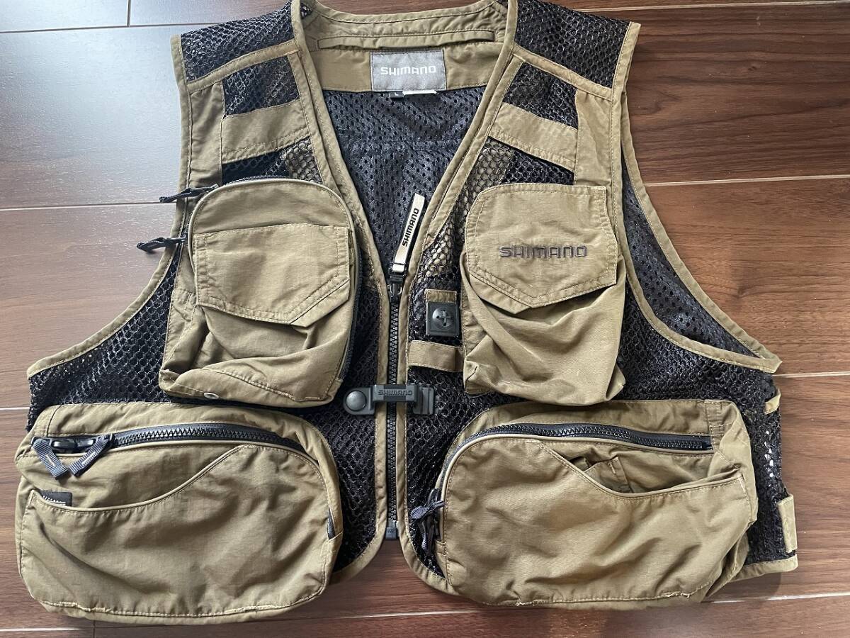 シマノ(SHIMANO)フィッシングベスト(メッシュベスト)拍卖