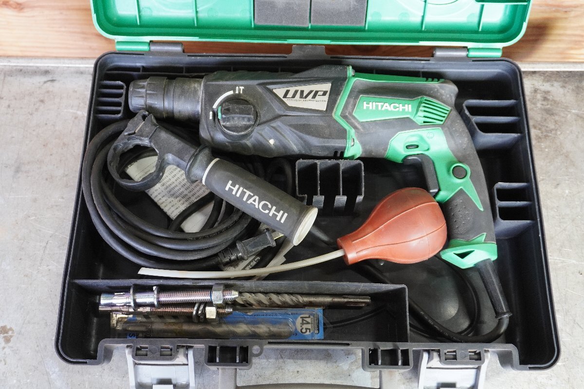 【日立】ロータリハンマドリル■DH28PBY■28㎜■はつり■おまけ付き■中古拍卖