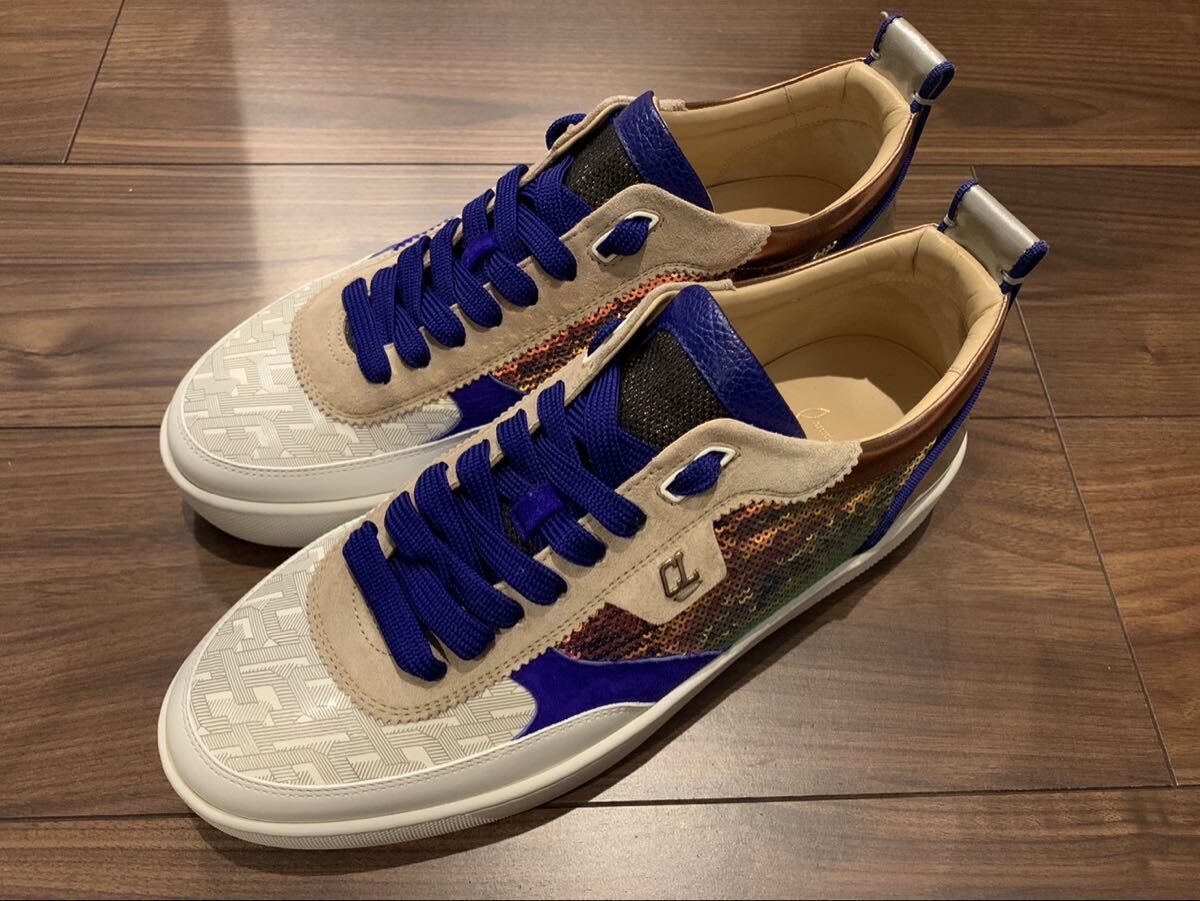 正規新品同様 christian louboutin ルブタン スニーカー ローカット ファーストライン拍卖