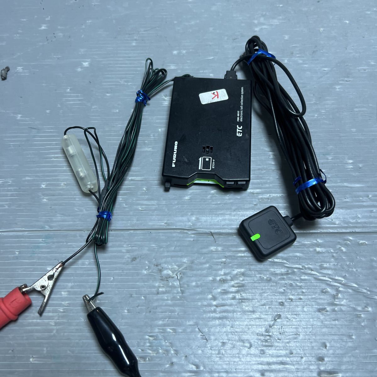 ETC FURUNO FNK-M11T(0594) 軽自動車から外しました中古品です アンテナ分離型 ( 軽自動車セットアップ拍卖