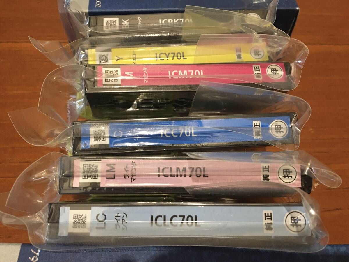 ◆EPSON エプソン 純正インクカートリッジ IC6CL70L拍卖