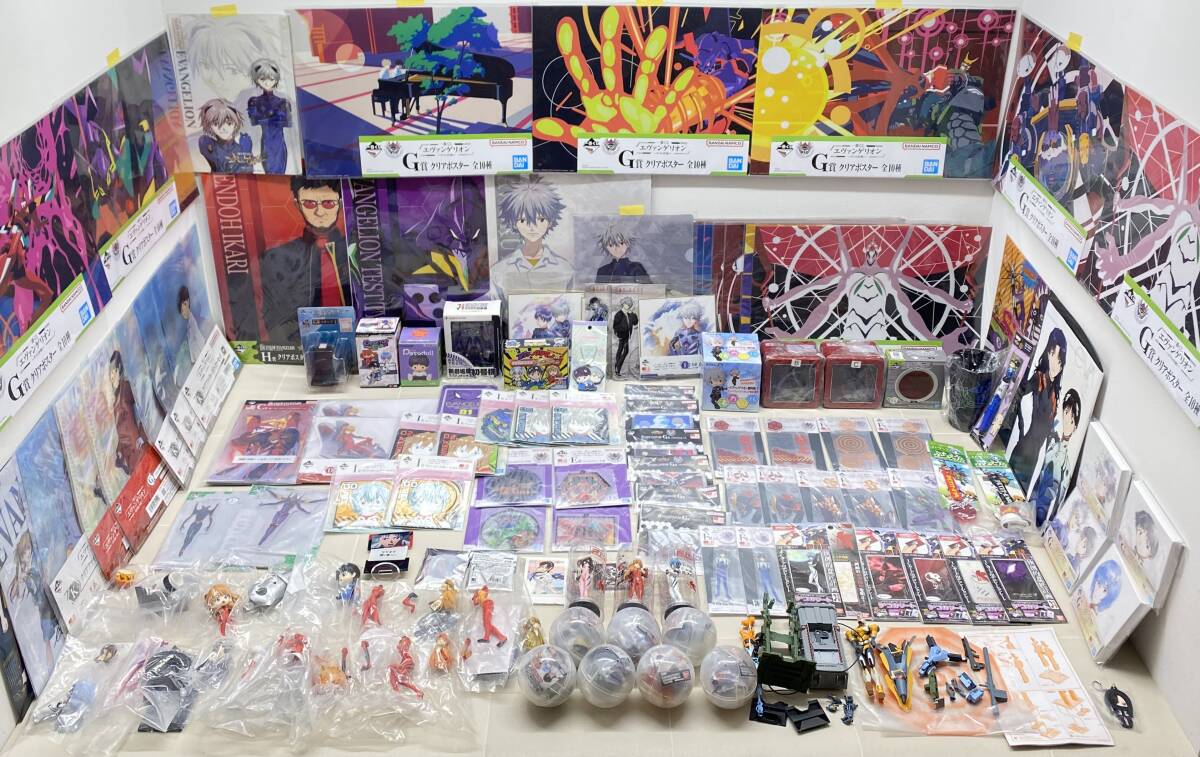 109 C) 新世紀エヴァンゲリオン ヱヴァンゲリヲン新劇場版 グッズ まとめ セット 一番くじ フィギュア クリアファイル / 【同梱不可】 拍卖