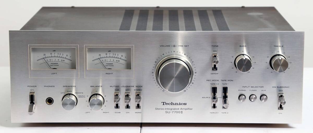 テクニクス プリメインアンプ SU-7700Ⅱ拍卖