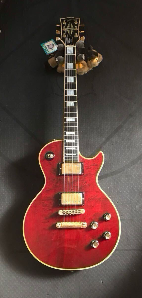 1円スタート!【SSR】1977年製 オリジナル Gibson レスポール カスタム Wine Red拍卖
