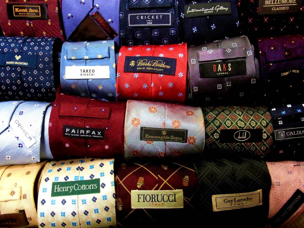 【全 花 柄】ブランド多数50本超セット新品含ネクタイ◆ブルックスブラザーズ/ゼニア/ダンヒル/フィオルッチ/ビームス/タケオ他k5拍卖