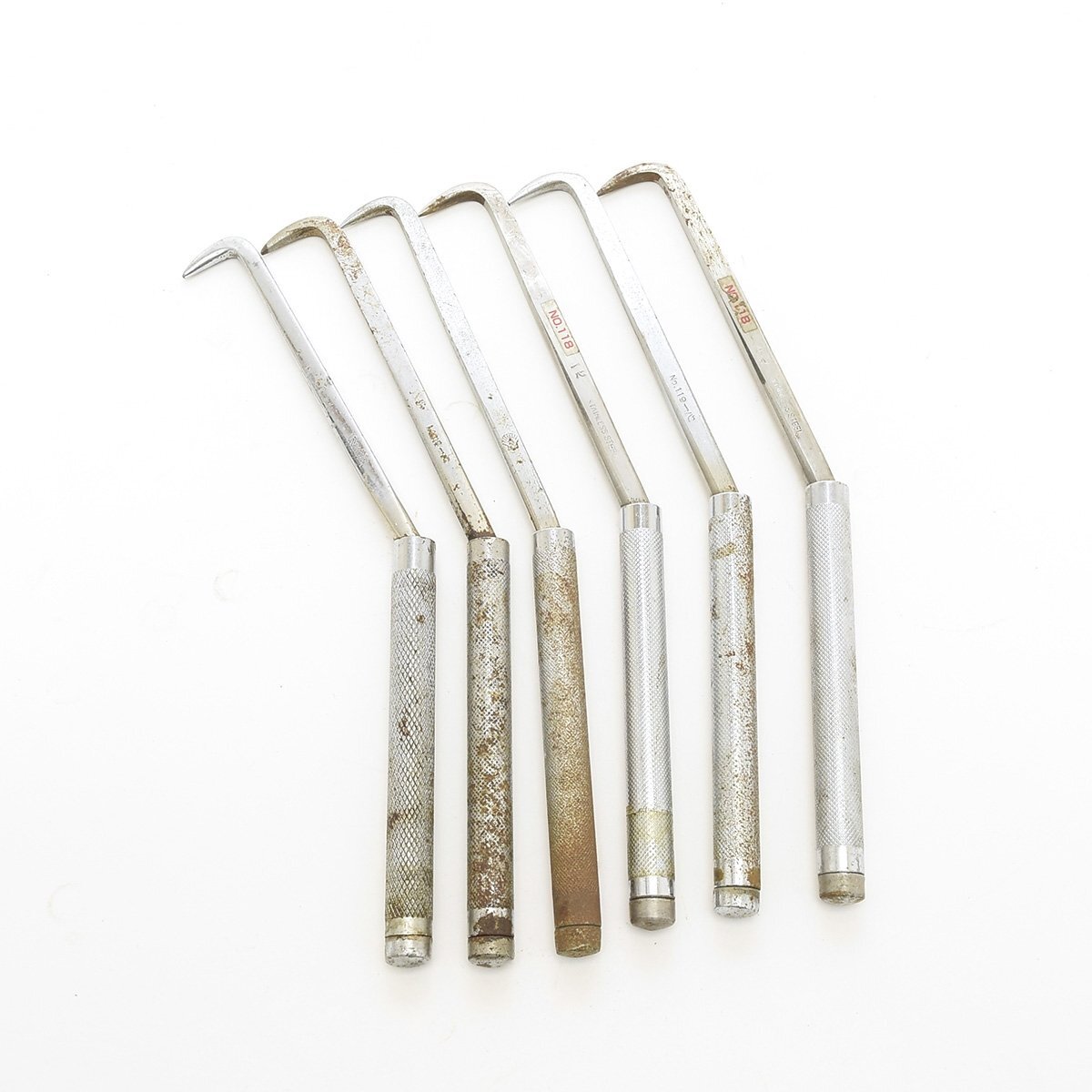 ▽501857 一心 パイプハッカー No.118 No.119 NICE ナイス ハッカー その他 計6本 セット拍卖