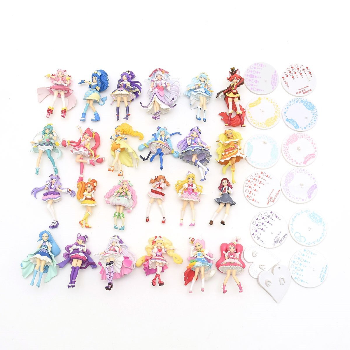 ★549501 ジャンク プリキュア キューティーフィギュア 24体セット アラモード スタートゥインクル 魔法つかい HUGっと拍卖