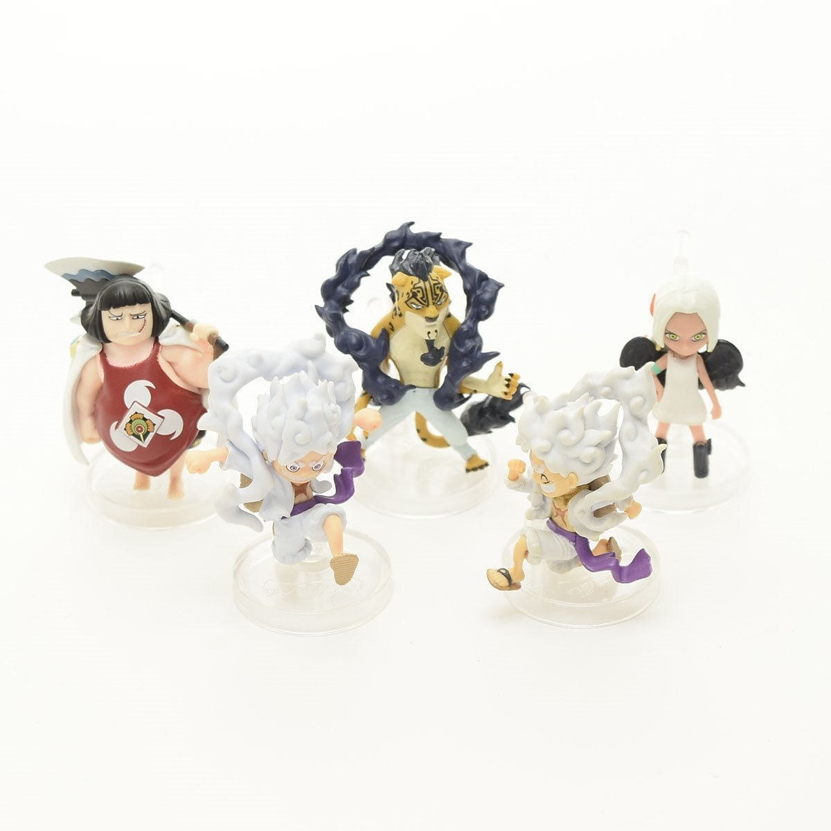 ★553186 ワンピの実 第十九海戦 第十四海戦 5種セット ルフィ ルッチ 戦桃丸 スネーク ワンピース拍卖