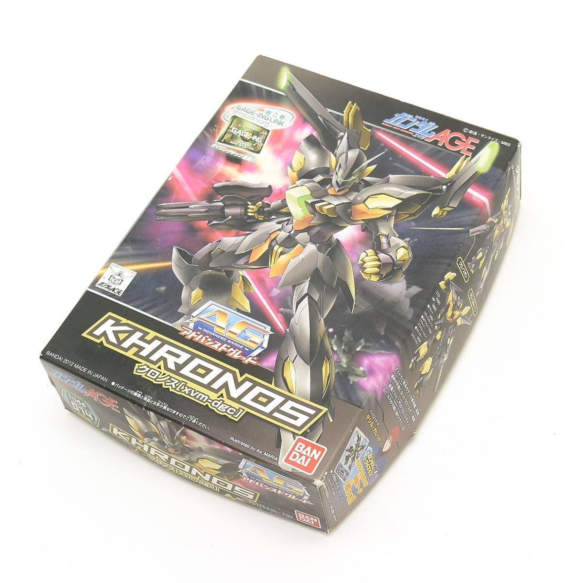 ★549358 未使用品 AG 1/144 プラモデル ガンダムAGE クロノス 機動戦士ガンダム KHRONOS アドバンスグレード拍卖