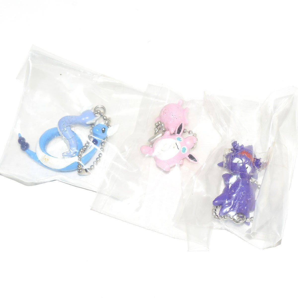 ★555508 未開封品 ポケモンスイング 3種セット ゴースト&ゲンガー プリン&プクリン ミニリュウ&ハクリュー ポケットモンスター拍卖