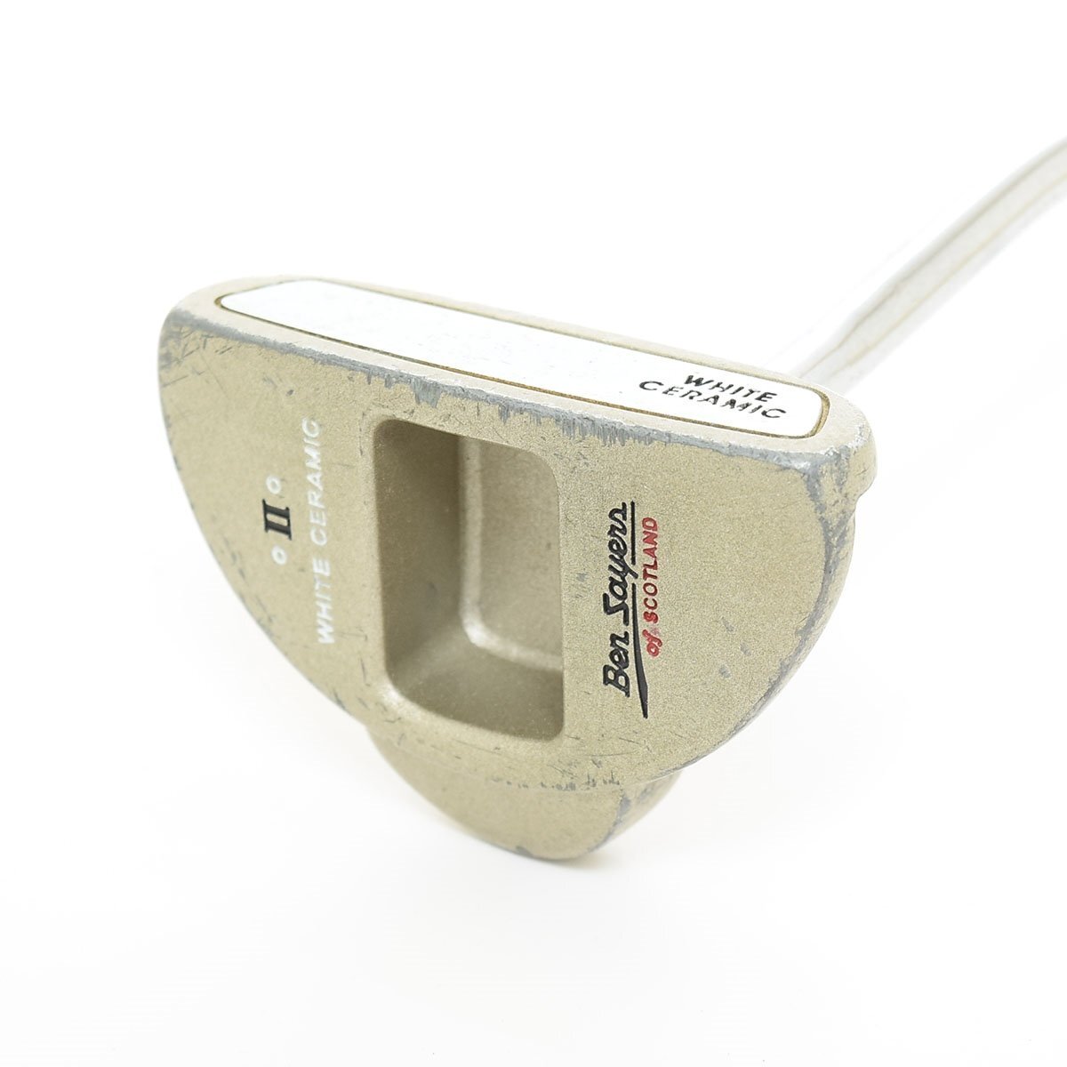 ▼519231 Ben Sayers ◇パター WHITE CERAMIC Ⅱ サイズ32インチ ゴルフクラブ拍卖