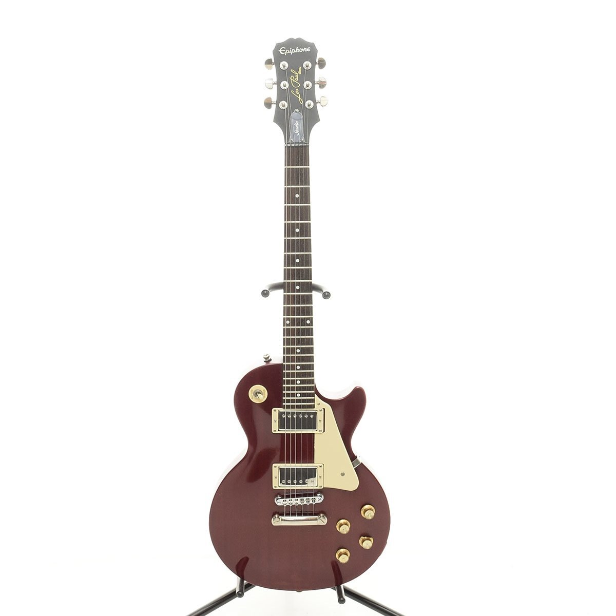 ☆555036 Epiphone エピフォン エレキギター Les Paul Studio レスポールスタジオ レッド系拍卖