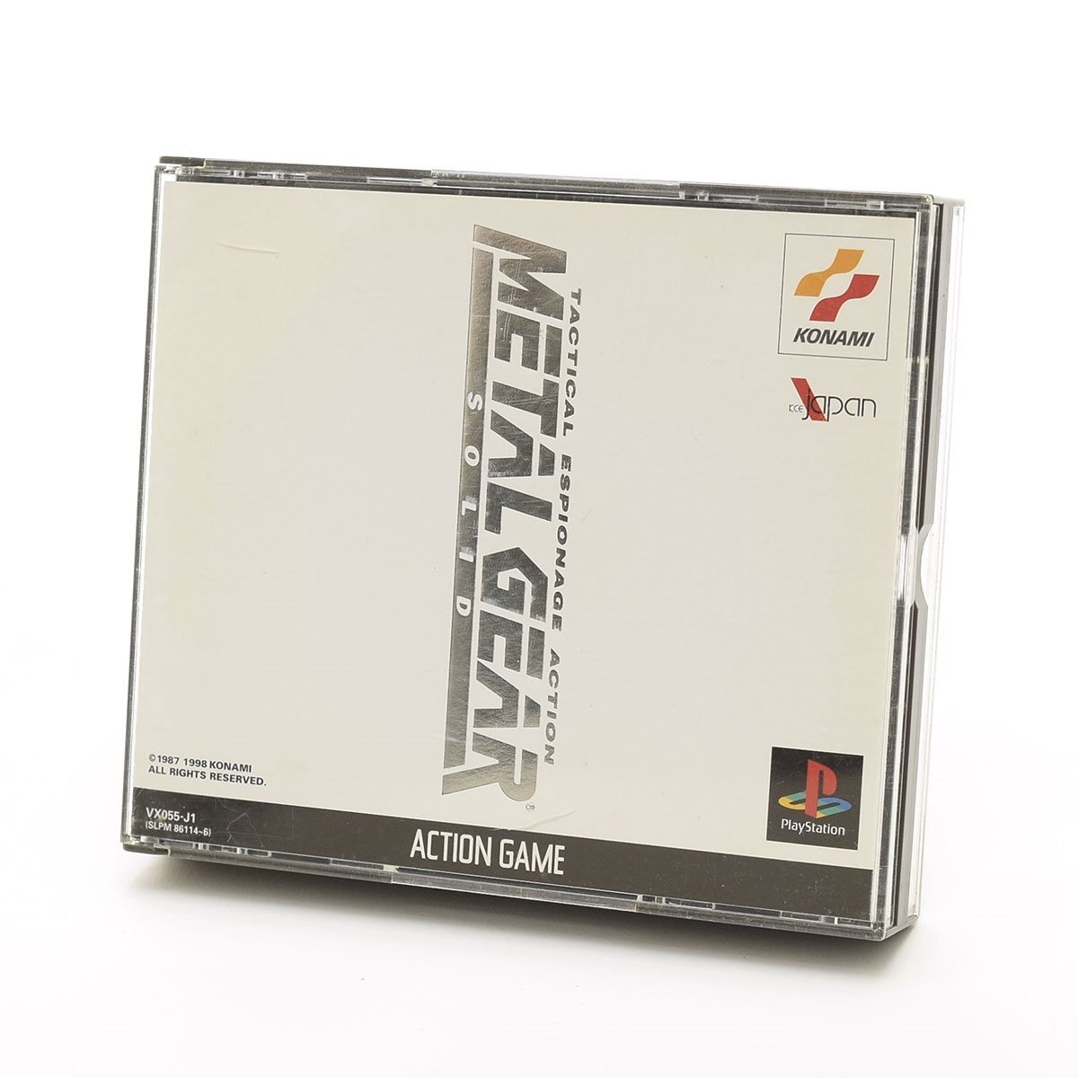 ▽564936 【動作確認済】KONAMI コナミ PlayStation1 PS METAL GEAR SOLID メタルギアソリッド 解説書 幻想水滸伝体験版拍卖