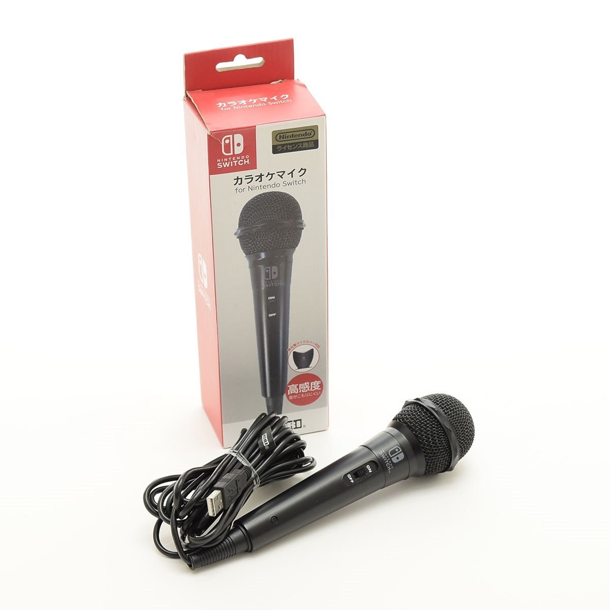 ▽452173 【動作確認済】HORI ホリ カラオケマイク forニンテンドースイッチ NSW-088拍卖