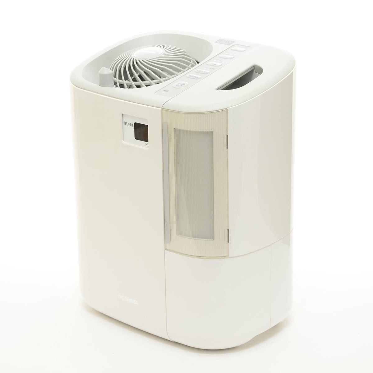 ▽493736 IRIS OHYAMA アイリスオーヤマ サーキュレーター加湿器 HCK-5519-H 2019年製 ハイブリッド式 プレハブ洋室15畳 木造和室9畳拍卖