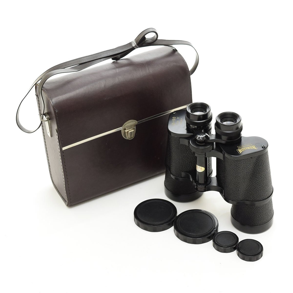 ▽536085 【動作確認済】HORIZON ホライゾン ACE エース 双眼鏡 12×50 Field5° 昭和レトロ拍卖