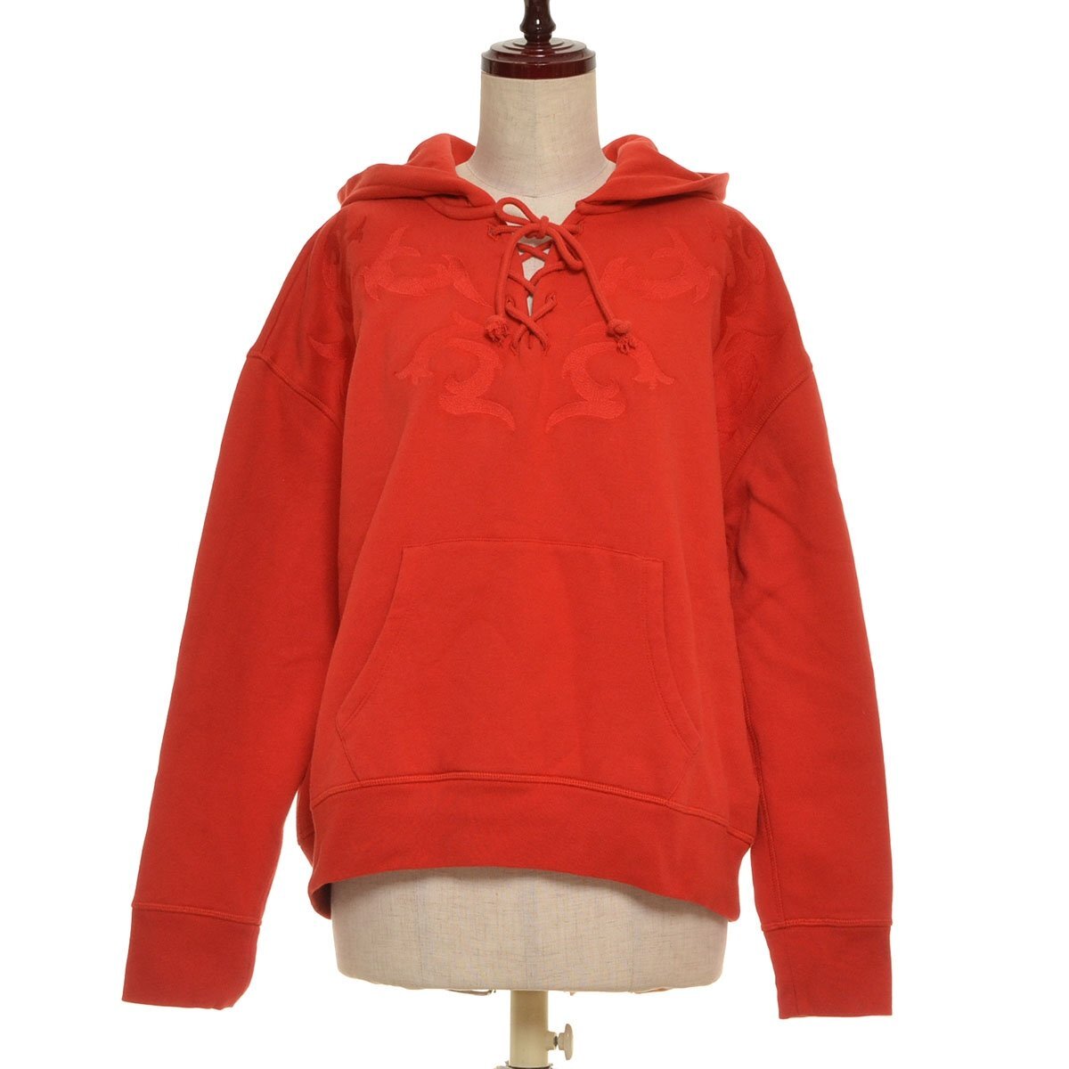 ◆419404 未使用品 LEVI'S MADE&CRAFTED リーバイス レースアップスウェットフーディ プルオーバーパーカー 749160000 XS レディース拍卖