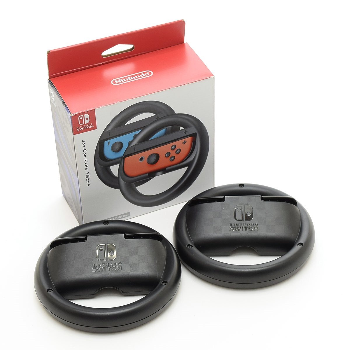 ▽561089 Nintendo 任天堂 ニンテンドースイッチ Joy-Conハンドル 2個セット HAC-A-BG2AA Switch拍卖