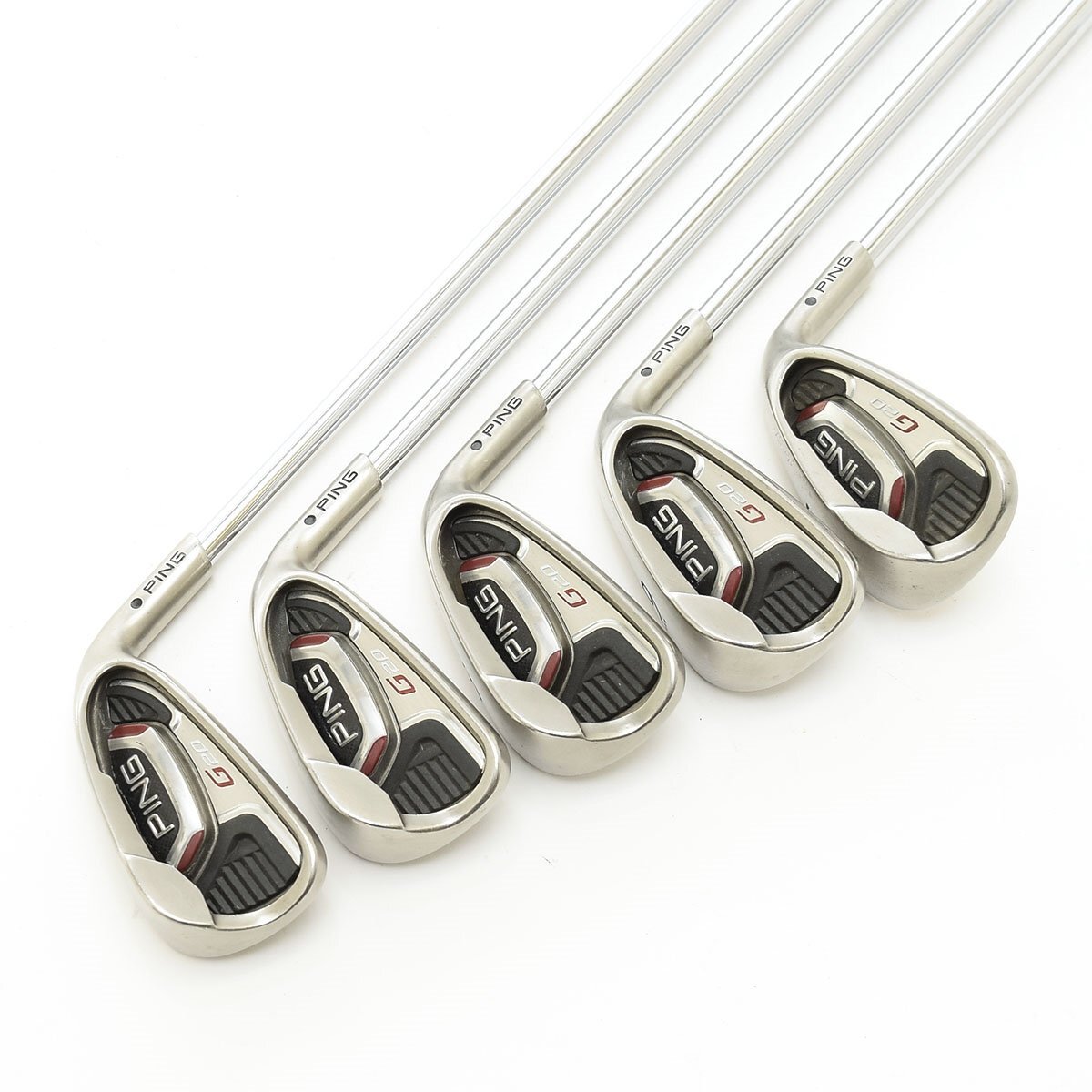 ▼559761 PING ピン ◆アイアンセット 5本 G20 6-9,S AWTスチール フレックスR拍卖