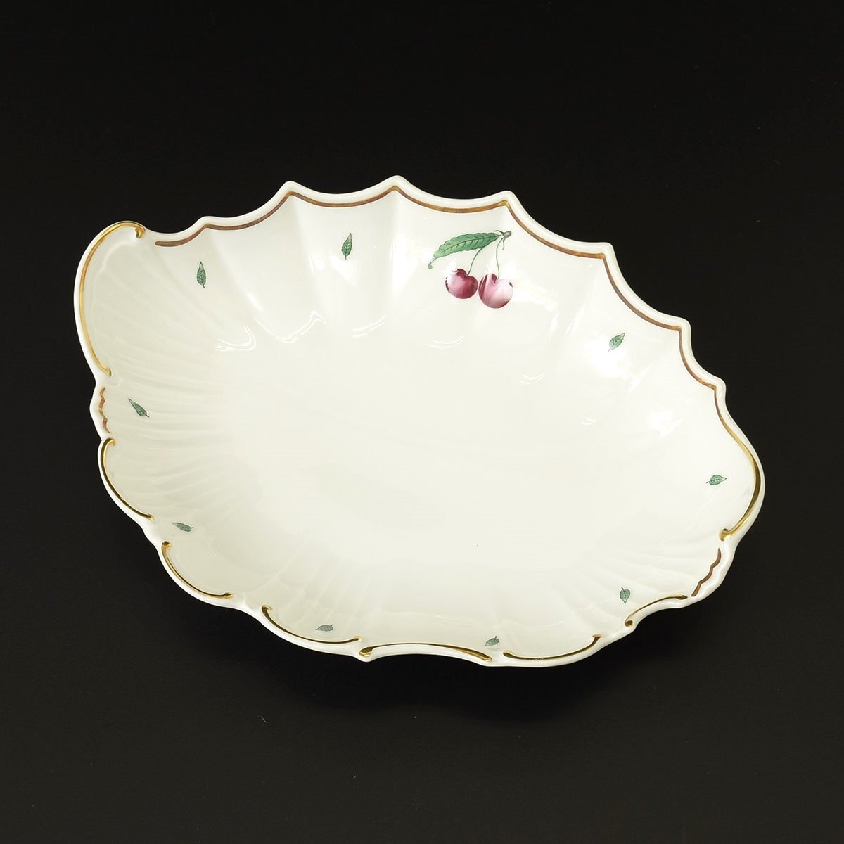 ◎527912 美品 Richard Ginori リチャードジノリ ボンジョルノ チェリー シェルディッシュ拍卖