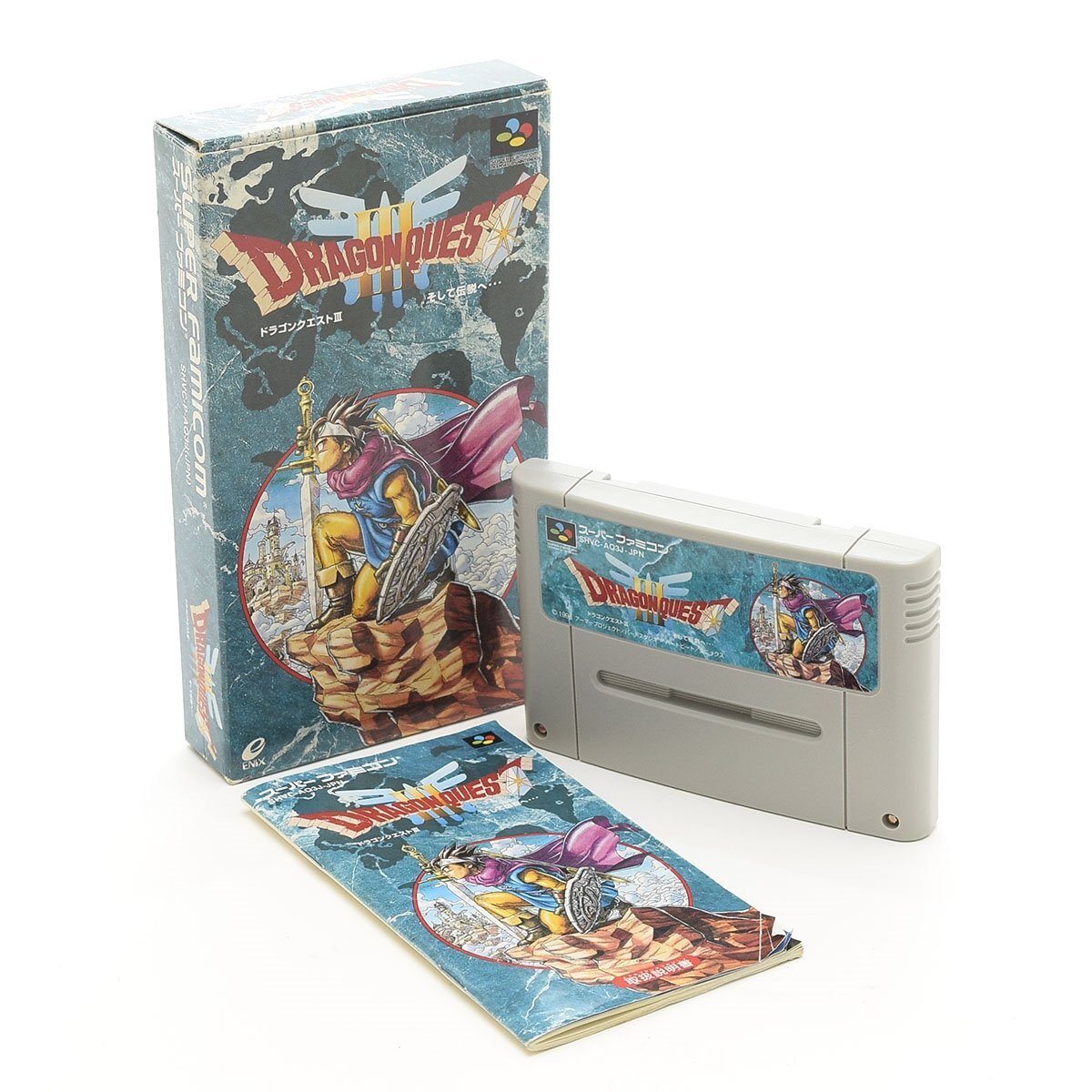 ▽559594 【動作確認済】SQUARE ENIX スクエアエニックス スーパーファミコン SFC ドラゴンクエストⅢ そして伝説へ…拍卖