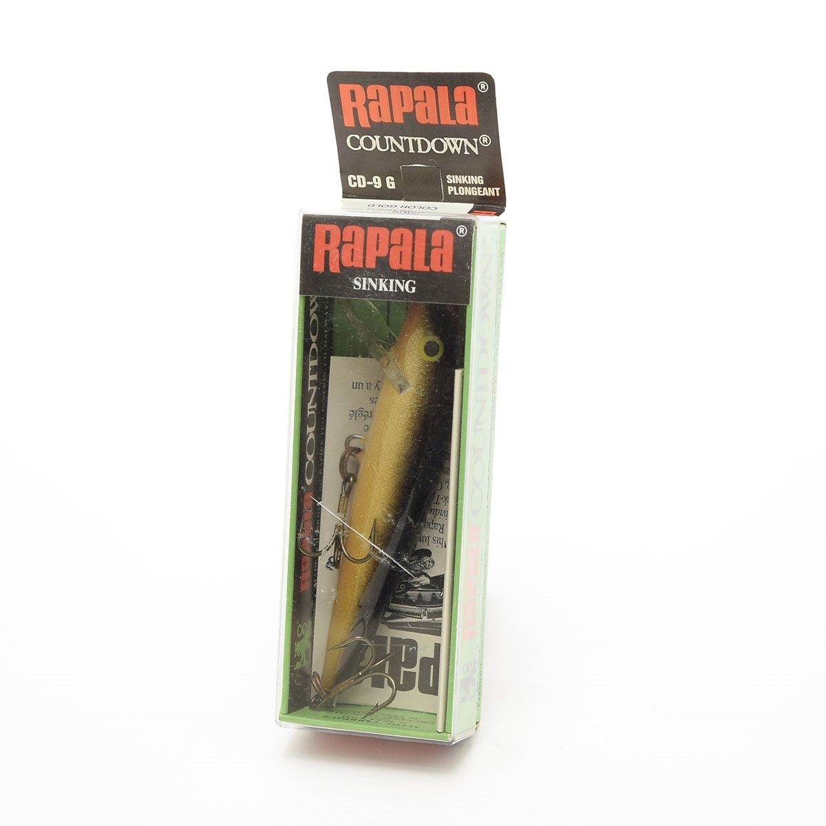 ▼529075 未使用品 RAPALA COUNTDOWN SINKING CD-9 ラパラ カウントダウン シンキング GOLD拍卖