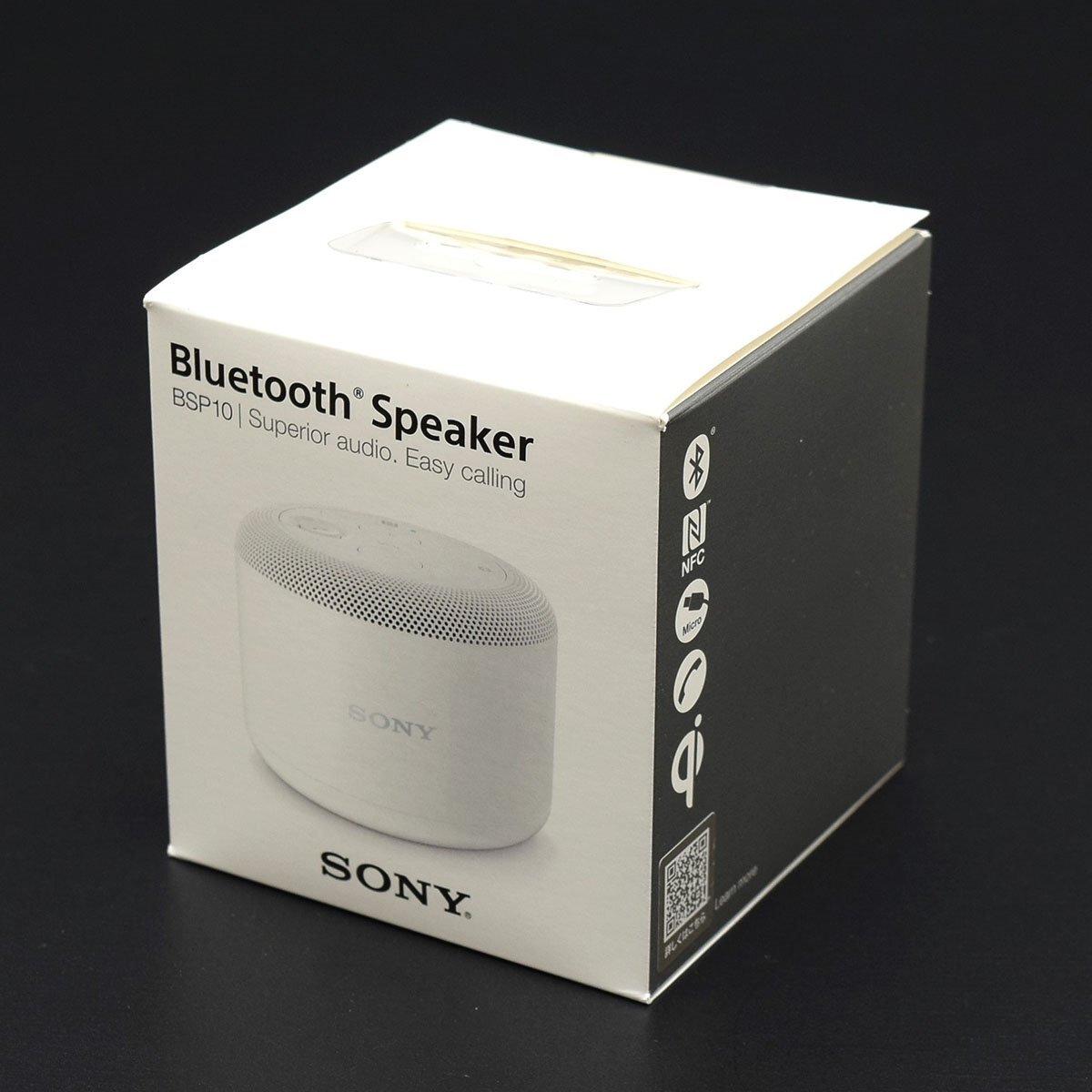 ▽565841 【未開封品】SONY ソニー ワイヤレススピーカー Bluetooth Speaker BSP10 ホワイト拍卖