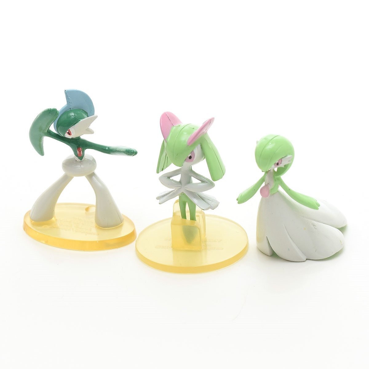 ★564707 TOMY 初期 モンコレ 3種セット キルリア サーナイト エルレイド ポケットモンスター モンスターコレクション 台座あり拍卖