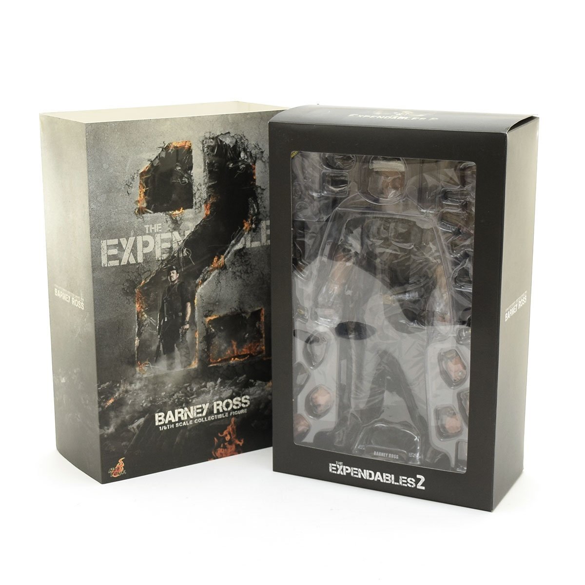 ★543940 美品 ホットトイズ ムービーマスターピース バーニー・ロス エクスペンダブルズ2 MMS194 HOT TOYS EXPENDABLES2拍卖