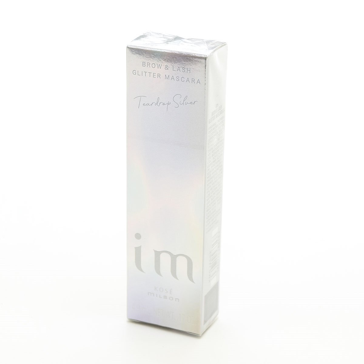 ◇526960 未使用品 ミルボン アイエムエックス グリッターマスカラ ティアドロップシルバー 5g レディース拍卖