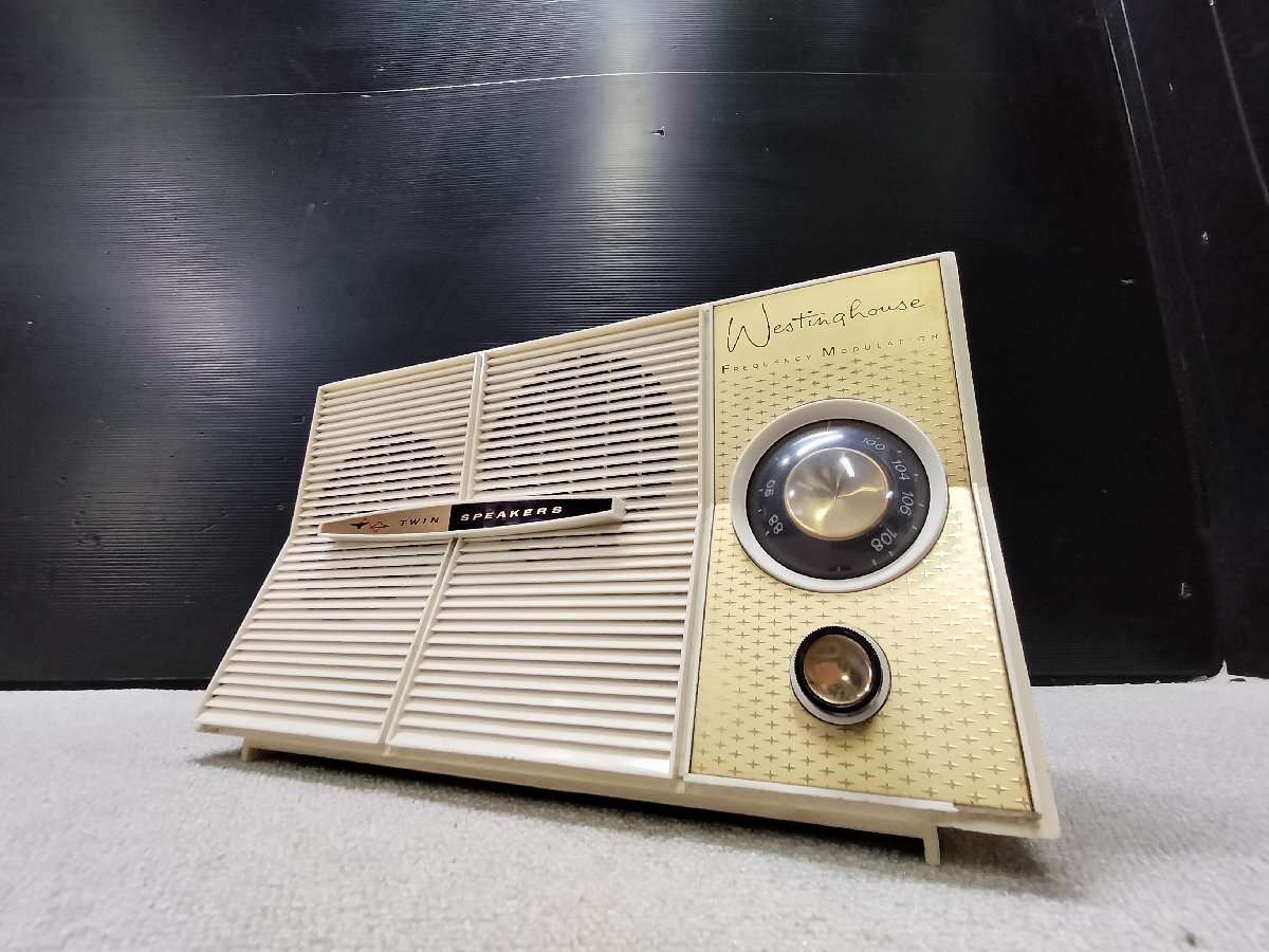 Westing house ウェスティングハウス Vacuum tube radio FM 真空管ラジオ H716T5【中古・完動品】動作確認済み。拍卖