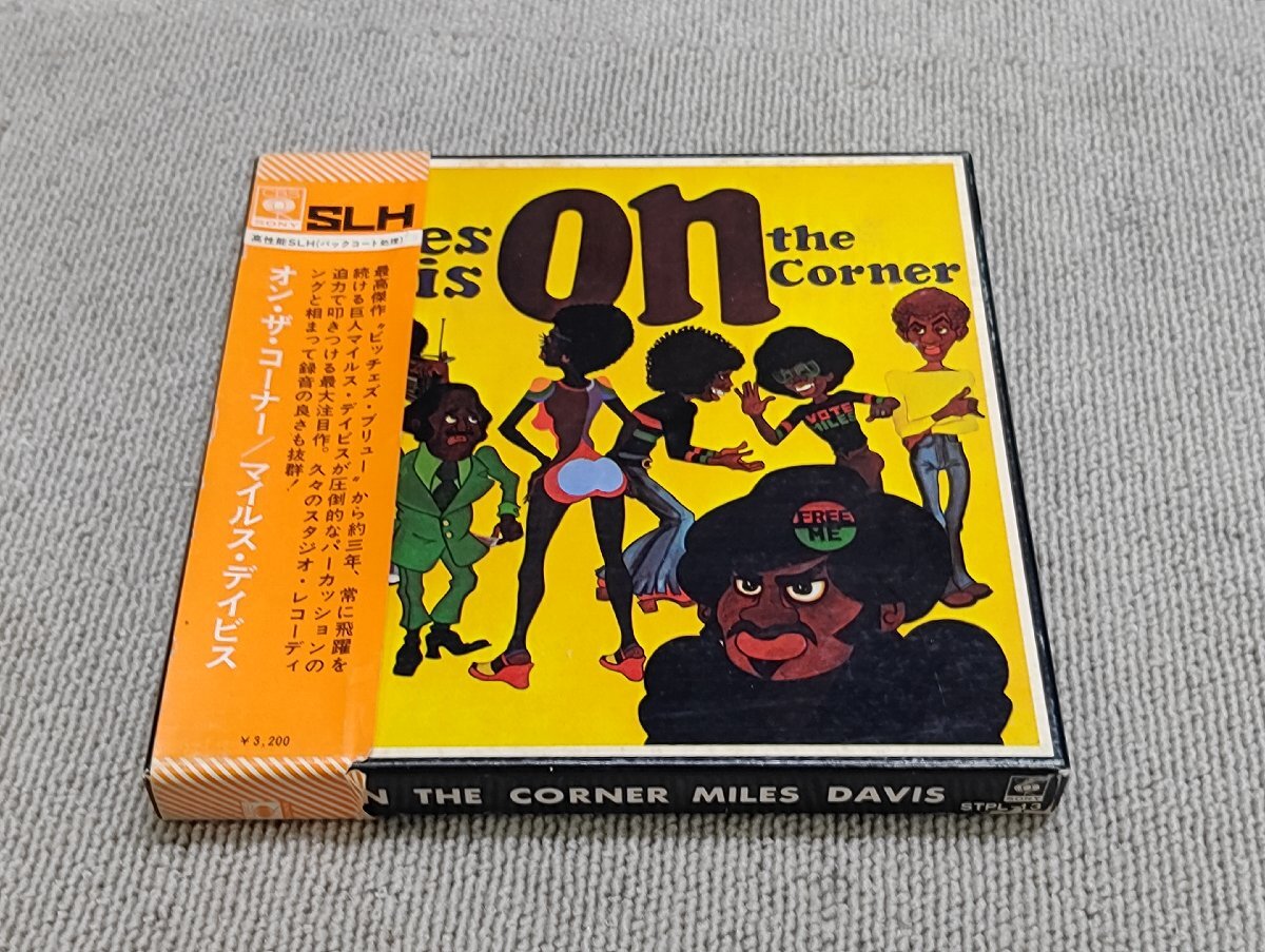 On the Corner Miles Davis マイルス デイビス ミュージックテープ 帯ライナーあり SONY STPL-13 MQシリーズ-SLH 【中古・現状品】拍卖