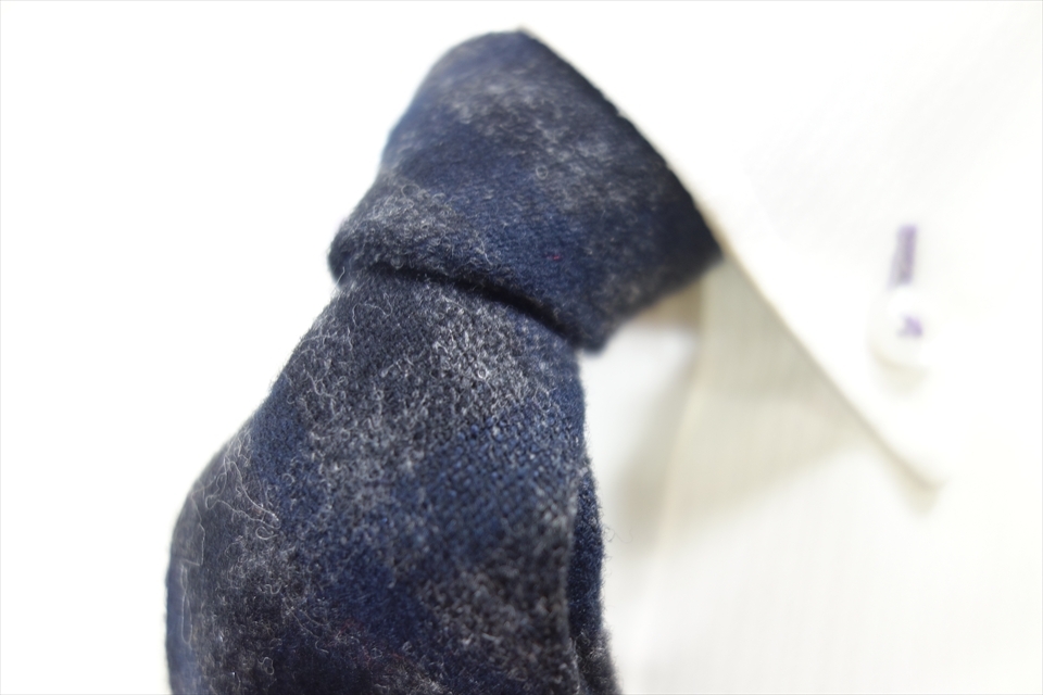 8110◆パーフェクトスーツファクトリーP.S.FA チェック柄 スリムネクタイ拍卖