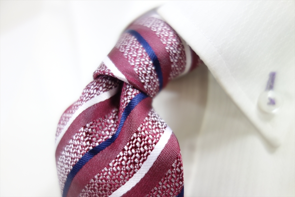 8273◆ブリックハウス BRICK HOUSE ストライプ柄 ネクタイ拍卖