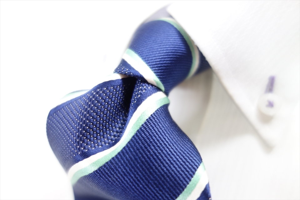 8368◆ダックス DAKS ストライプ柄 シルクネクタイ拍卖