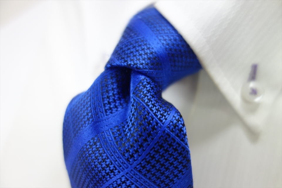 8485◆タカキュー TAKA-Q.COM 格子柄 ネクタイ拍卖